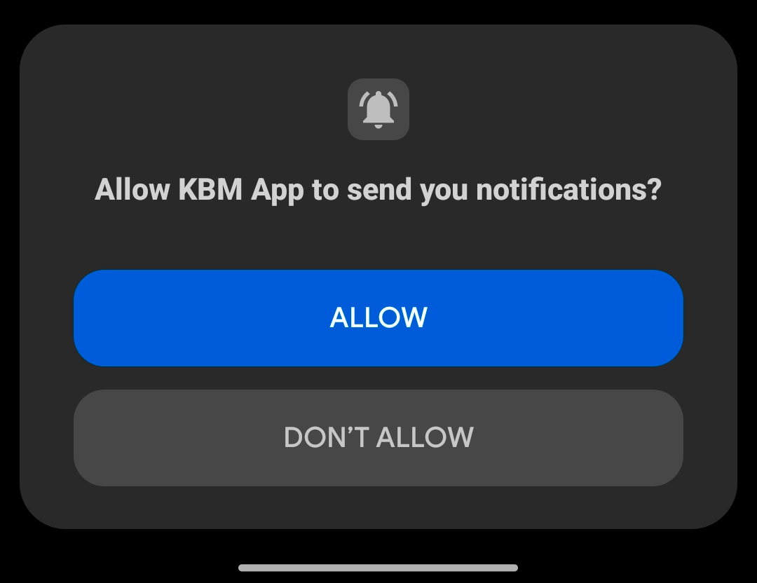 aktifkan notifikasi