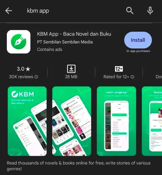 Tekan install