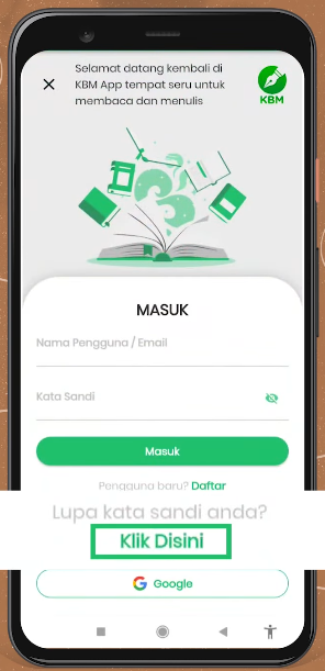 menu lupa