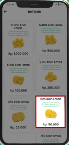 nominal topup