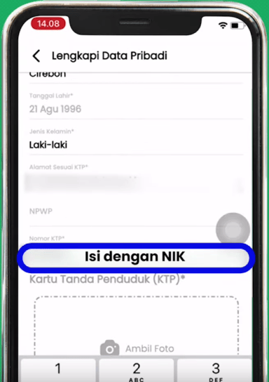 nik form