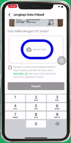 ambil selfie