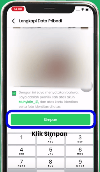 menu simpan